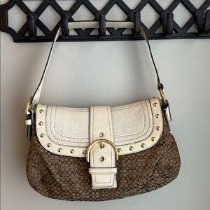 Coach Y2K Soho Signature Studded Hobo shoulder bag